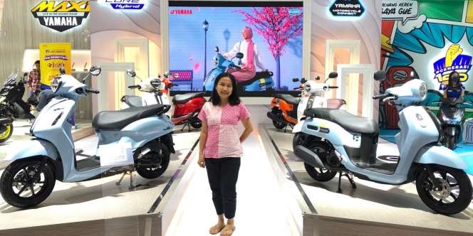 Motor dengan Desain Stylish, Cocok untuk Ibu Rumah Tangga