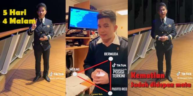 Detik-Detik Pelaut Indonesia Berlayar di Atas Laut Angker Segitiga Bermuda: Kematian Sudah di Depan Mata