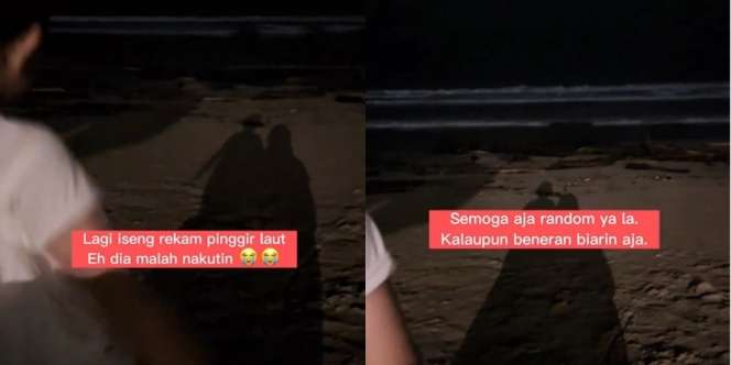 Merinding! Bocil Main ke Pantai Malam Hari Lihat Kerajaan dan Pemukiman Jin di Tengah Laut