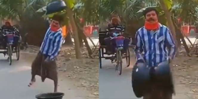 Lebih Sadis dari Pedagang di Indonesia, Penjual Bak Plastik India Tak Cuma Benturkan Dagangan Tapi Juga 'Menyiksanya'