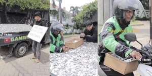 Viral Bagi-Bagi Uang Receh Satu Pickup, Semua Orang Boleh Ambil Sesuai Kebutuhan, Abang Ojol Sampai Bawa Kardus