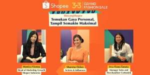 Gandeng Sharena Delon dan COTTONINK, BincangShopee 3.3 Grand Fashion Sale Bongkar Trik Tampil Stylish dengan Gaya Personal