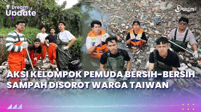 Aksi Bersih-Bersih Sampah Pandawara Group Disorot Media Taiwan