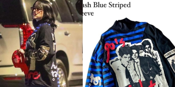 Bangga! Billie Eilish Pakai Sweater Brand Asal Bandung, Desainernya Masih 17  Tahun