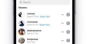Cek Fakta: Fitur Instagram Story dengan Label Super Fans