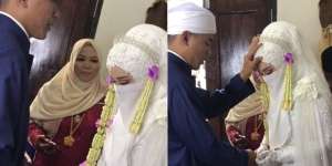 Momen Pertama Kali Pria Lihat Wajah Istri Setelah Akad, Bikin Warganet Iri!
