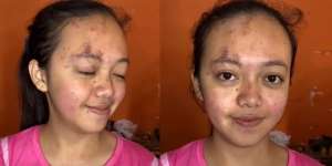 Panik Dapat Cobaan Sakit Kulit Jelang Pernikahan, Pengantin Wanita Akhirnya Bisa Senyum Usai Dimakeup dengan Hasil Flawless Habis