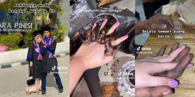 Kisah Cinta Gadis Cantik dengan Montir Berjuang Bareng dari Nol, Anak Bengkel pun Bisa Jadi Sarjana S-2