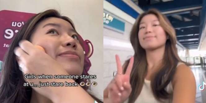 Viral Pakai Makeup di KRL, Skill Pulas Eyelinernya Tingkat Dewa