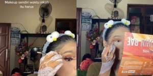MUA Ini Pilih Makeup Sendiri di Hari Pernikahan, Hasilnya Diluar Dugaan, Begini Potretnya!