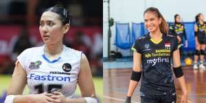 Adu Potret Gaya Yolla Yuliana VS Shella Bernadetha, Pemain Voli Andalan Timnas, Paras Cantiknya Bikin Klepek-klepek!