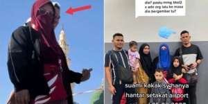Pergi Umroh Tanpa Suami, Wanita Syok Lihat Sosok Ini di Fotonya