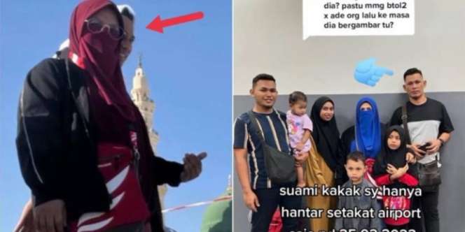 Pergi Umroh Tanpa Suami, Wanita Syok Lihat Sosok Ini di Fotonya