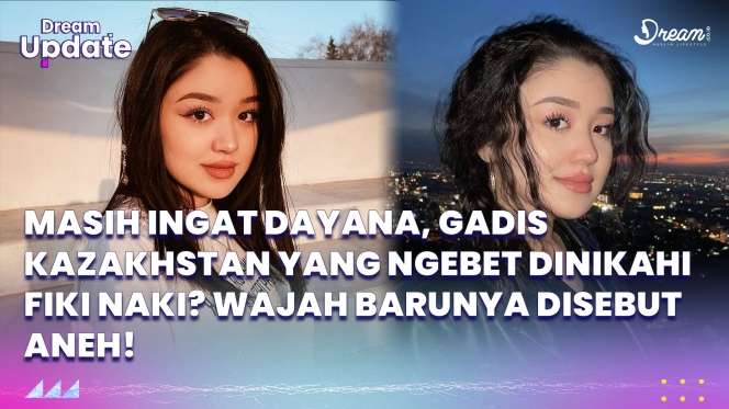 Dulu Ngebet Dinikahi Fiki Naki, Begini Nasib Dayana Gadis Kazakhstan