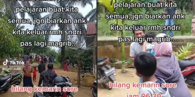 Viral Bocah Hilang Waktu Magrib, Ditemukan Keesokan Hari di Samping Rumah, Baunya Aneh