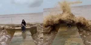 Niat Bikin Video Estetik di Pantai, Remaja Putri Ini Malah Ditelan Ombak