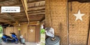 10 Potret Rumah Anti Sombong, Luarnya Gubuk Jelek dari Bambu, Dalamnya Bak Apartemen Mewah, Keren Abis!