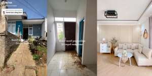 Renovasi Rumah Subsidi Tipe 30/60 Jadi Modern dan Estetik, Habis Cuma Rp38 Jutaan