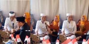 Bikin Emosi! Aksi Emak-Emak Lancang Rebut Mikrofon Penghulu Bikin Pernikahan Nyaris Batal