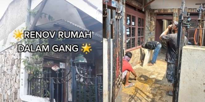 Potret Renovasi Rumah Dalam Gang Sempit, Hasilnya Bikin Melongo, Hanya Butuh Waktu 2 Bulan Saja!