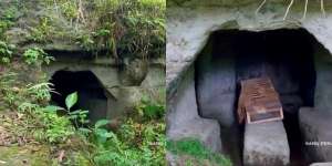 Potret Rumah Batu Beraura Mistis, Dibuat dengan Cara Dipahat, Kini Pemiliknya Pilih Pindah!