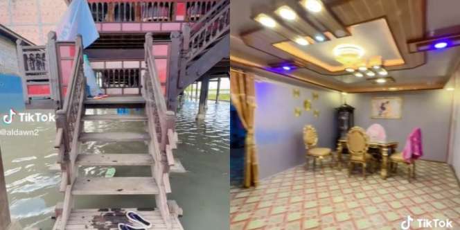 Rumah Panggung 'Anti Sombong', dari Luar Tampak Sederhana, Ternyata Interiornya bak Istana Sultan