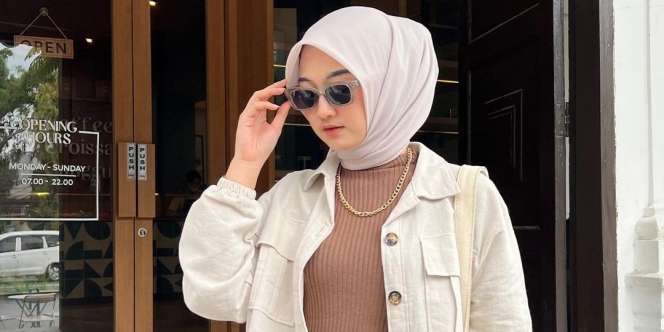 Styling Pashmina Jersey Secepat Kilat, Cocok untuk Si Sibuk