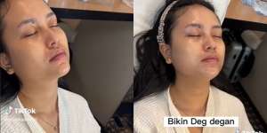 Pengantin Dirias Sambil Tiduran Karena Demam Tinggi, Hasilnya Malah Bikin Syok, Netizen: `Kuat Banget`