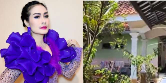 Tak Kalah dari yang di Jakarta, Begini Potret Rumah Mewah Iis Dahlia di Kampung