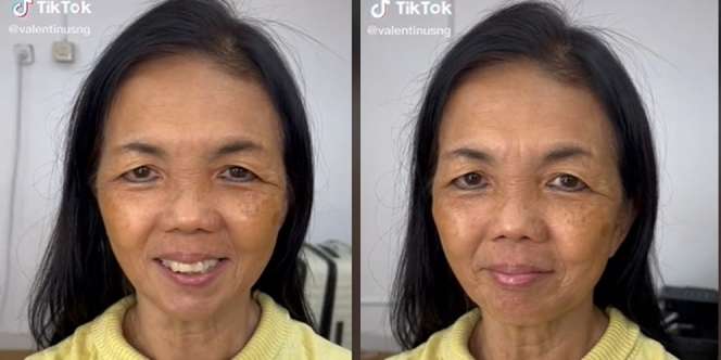 Potret Transformasi Emak-emak Dirias MUA, Hasilnya Beda Banget, Jadi Lebih Muda 20 Tahun, Mirip Fuji?