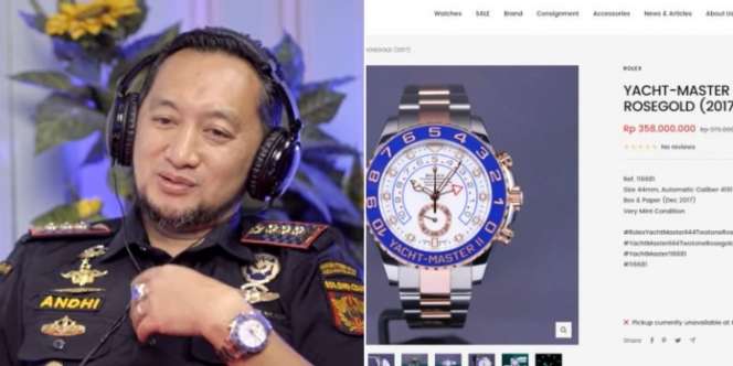 Viral Foto Andhi Pramono Kepala Bea Cukai Makassar Dituding Pakai Cincin dan Jam Bermerek, Harganya Bikin Melongo