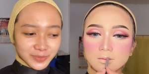 MUA Grogi Rias Pengantin Berwajah Cantik, Hasilnya Mirip Boneka Hidup