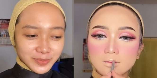 MUA Grogi Rias Pengantin Berwajah Cantik, Hasilnya Mirip Boneka Hidup