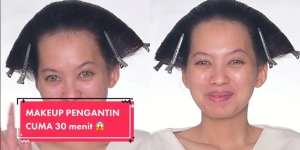 MUA Ini Pamer Skill Makeup Pengantin Adat Jawa Hanya 30 Menit Saja, Hasilnya Bikin Pangling, Bukan Kaleng-kaleng!
