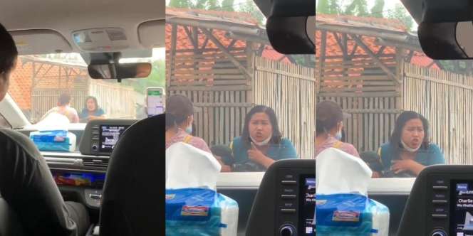 Emak-Emak Kompleks Asyik Ngerumpi di Jalan, Ekspresi Wajah dan Bibirnya Bikin Gemes, Kata Netizen Sampai Bergelombang