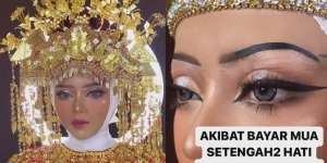 Viral MUA Bikin Alis Pengantin Cuma Separo: Sudah Dikasih Diskon, Masih Nawar Lagi!