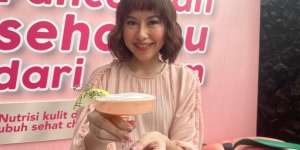 Korean White Peach Spritz, Ramuan Minuman Segar dari Chef Putri Miranti 