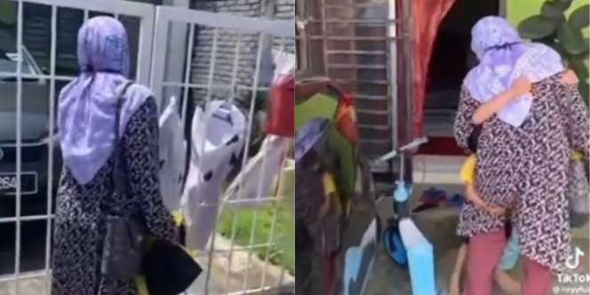 Si Nenek Kasih Kejutan ke Cucu Datang Diam-diam, Reaksinya Bikin Warganet Iri!