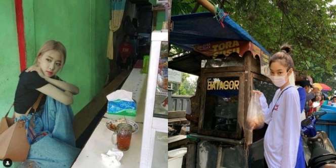 Konser di Jakarta, Warganet Edit Foto Member BLACKPINK Jadi Melokal, Ngakak! Kaya Asli Lihat Jennie Jajan Batagor