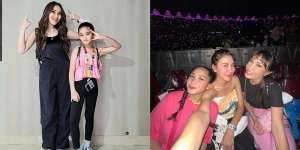 25 Gaya Artis Nonton Konser BLACKPINK, Nia Ramadhani & Ayu Ting Ting Dandan Bak Idol Korea!