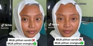Potret Makeup Pengantin Pilihan Orangtua, Endingnya Bikin Melongo, Ternyata Malah Kayak Gini…