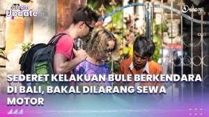 Bule di Bali Bakal Dilarang Lagi Sewa Motor