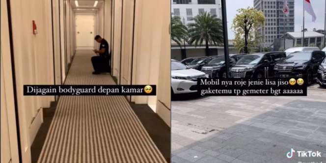 Bikin Iri, Wanita Ini Nangis Tahu Satu Hotel dengan BLACKPINK, Tunjukkan Kamar dan Mobil Member