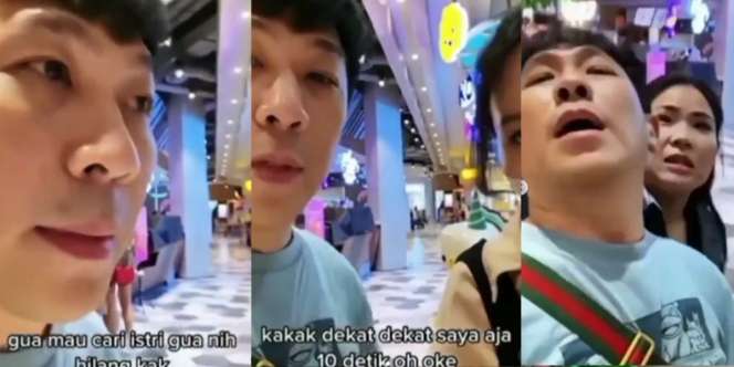 Pria Ini Praktikkan Cara Unik Cari Istri yang Hilang di Mall, Dijamin Langsung Ketemu
