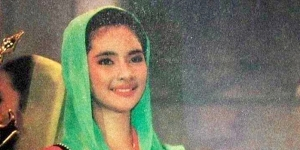 Kenal None Jakarta Tahun 1993 di Foto Buram Ini? Sekarang Jadi Artis Top, Suami Bule dan Punya Anak Ganteng