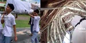 Viral Video Ujian Praktek Agama, 'Jenazahnya' Malah Ngevlog di Dalam Keranda