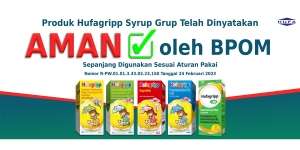Siapkan Pertolongan Pertama Redakan Gejala Flu pada Anak, Hufagripp Syrup Grup Dinyatakan Aman BPOM