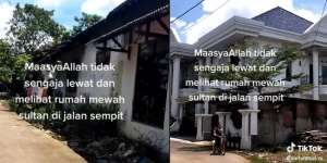 Viral Rumah Mewah di Tengah Perkampungan, Megah bak Hotel dengan Desain ala Eropa, Begini Penampakannya