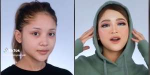 Potret Transformasi Makeup Wanita Ini Bikin Melongo, Ternyata Butuh Waktu 8 Jam Hingga Selesai!