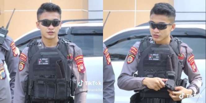 Viral Video Polisi Ganteng Polda Yogya, Netizen Ramai-Ramai Undang ke Rumah
